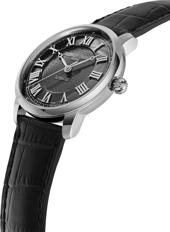 Frederique Constant,Classics 38.50mm,38.50mm,Stainless Steel,Black,Automatic,Sapphire,Crystal Glass,Round,FC,FC-301DGR3B6