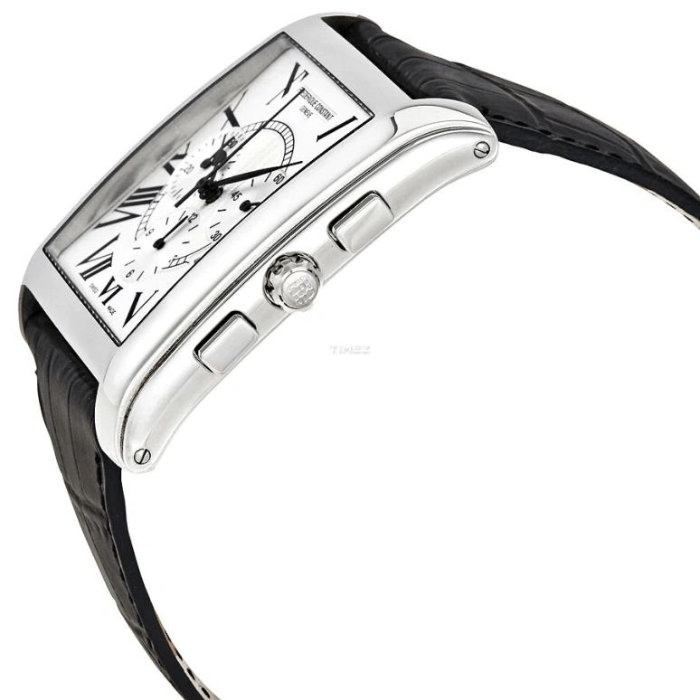 Frederique Constant,Classics 46x38.50mm,46x38.50mm,Stainless Steel,Grey,Quartz,Chronograph,Day,FC,FC-292MS4C26