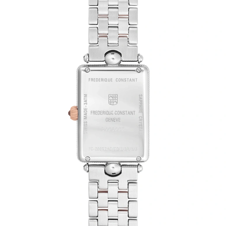 Frederique Constant,Classics 28mm,28mm,Stainless Steel,White,Quartz,In-house Caliber,Sapphire,Crystal Glass,FC,FC-200MPW2AC2B