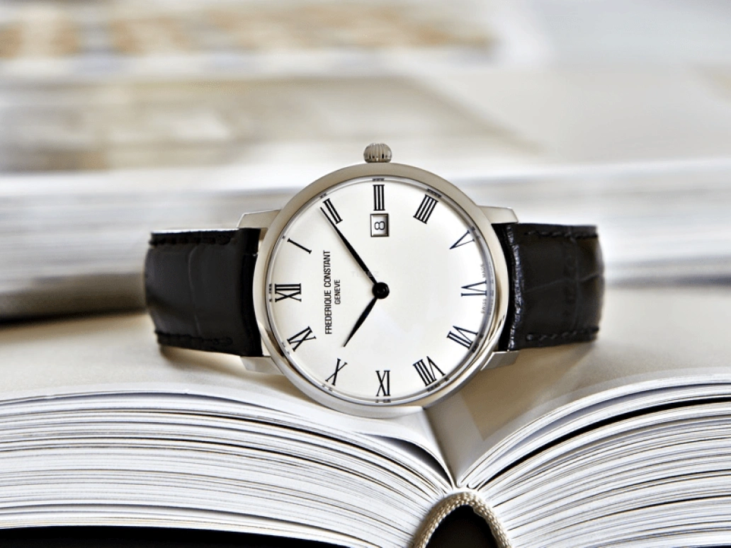 Frederique Constant,Slim Line 40mm,40mm,Stainless Steel,Silver,Automatic,38hours,In-house Caliber,FC,FC-306MR4S6