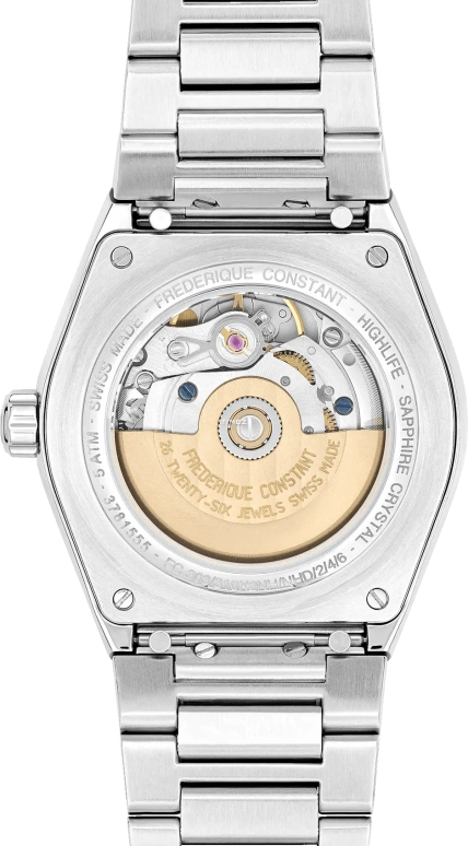 Frederique Constant,Other 34mm,34mm,Stainless Steel,Blue,Automatic,Day,Sapphire,Crystal Glass,FC,FC-303LB2NH6B