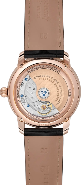 Frederique Constant,Classics 38.50mm,38.50mm,Stainless Steel,White,Automatic,Sapphire,Crystal Glass,Round,FC,FC-301SWR3B4