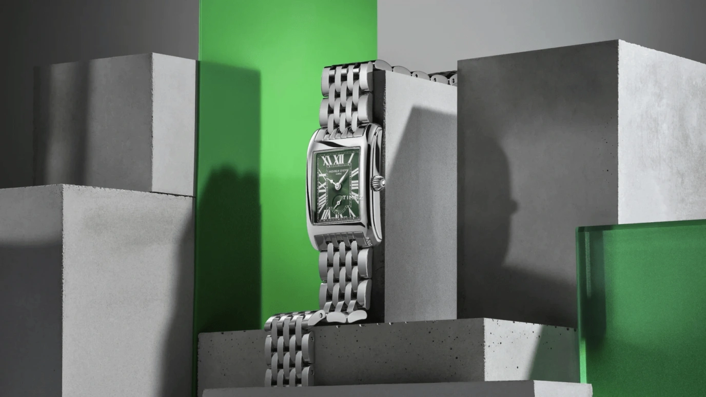 Frederique Constant,Classics 36x25.50mm,36x25.50mm,Stainless Steel,Green,Quartz,In-house Caliber,Sapphire,Crystal Glass,FC,FC-235GR2C6B