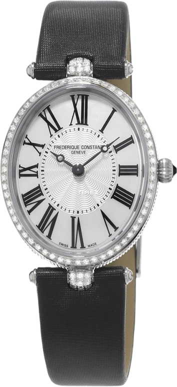 Frederique Constant,Classics 30x25mm,30x25mm,Stainless Steel,Silver,In-house Caliber,Sapphire,Crystal Glass,Setting,Diamonds,FC,FC-200MPW2VD6