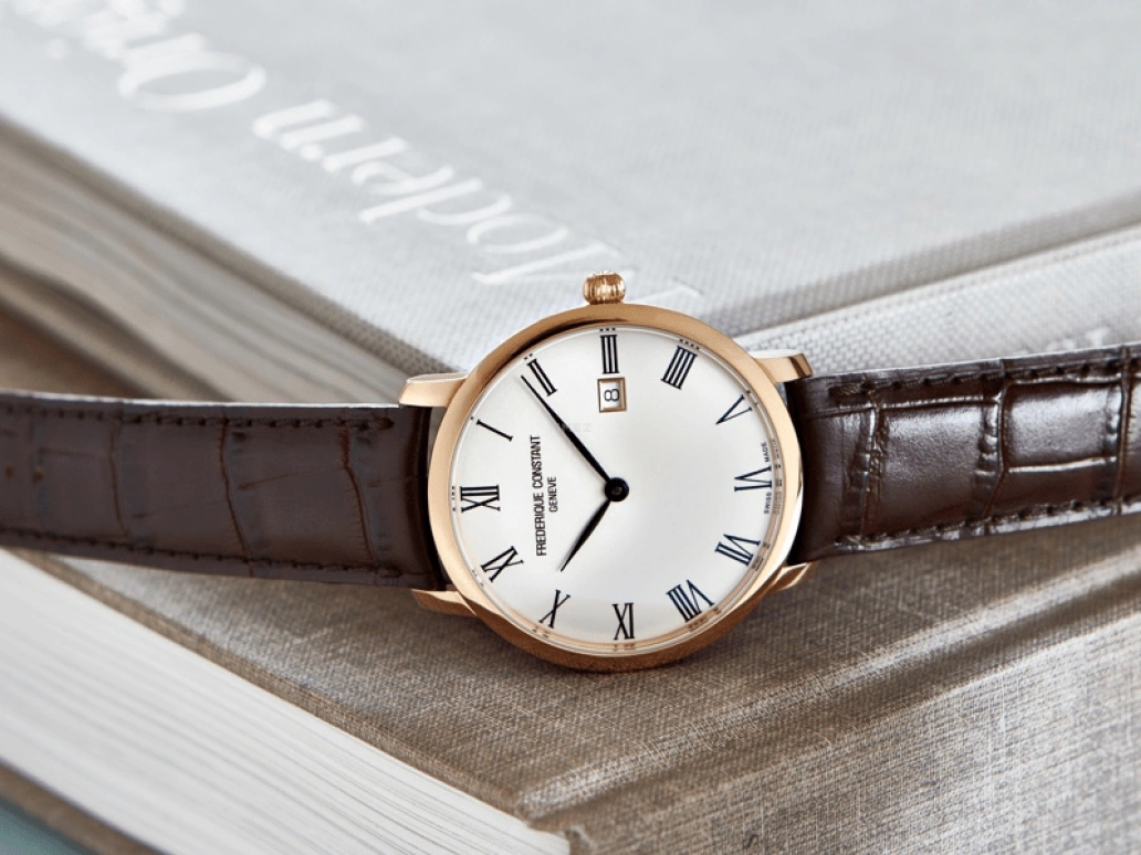 Frederique Constant,Slim Line 40mm,40mm,Stainless Steel,Silver,Automatic,38hours,In-house Caliber,FC,FC-306MR4S6
