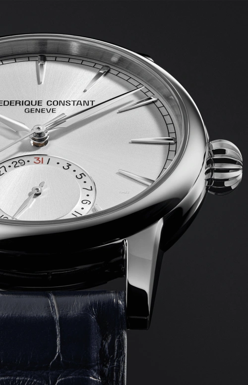 Frederique Constant,Manufacture 40mm,40mm,Stainless Steel,White,Automatic,Day,Round,FC,FC-706S3H6