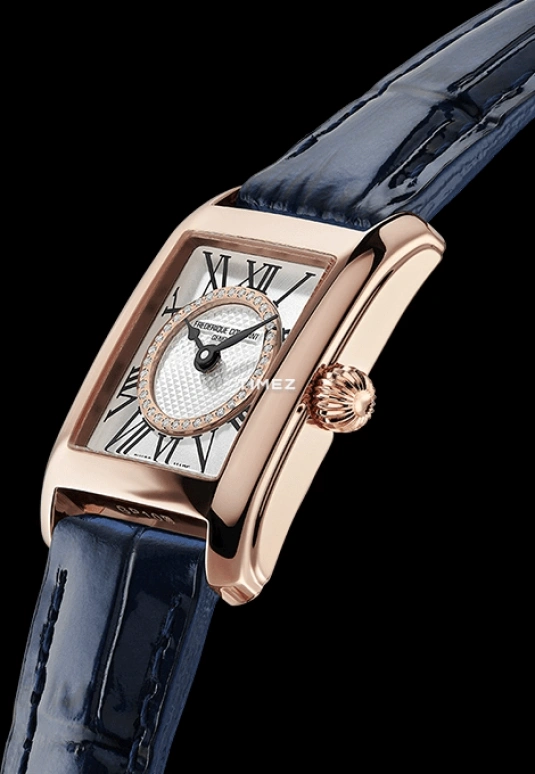 Frederique Constant,Classics 23x21mm,23x21mm,Stainless Steel,Silver,Quartz,Sapphire,Crystal Glass,Square,FC,FC-200MCDC14