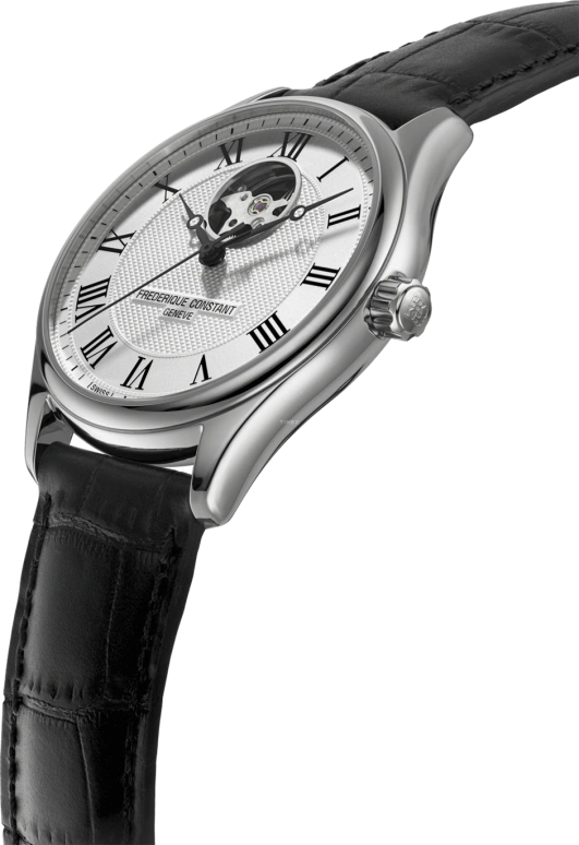 Frederique Constant,Slim Line 40mm,40mm,Stainless Steel,Silver,In-house Caliber,Sapphire,Crystal Glass,FC,FC-310MC5B6