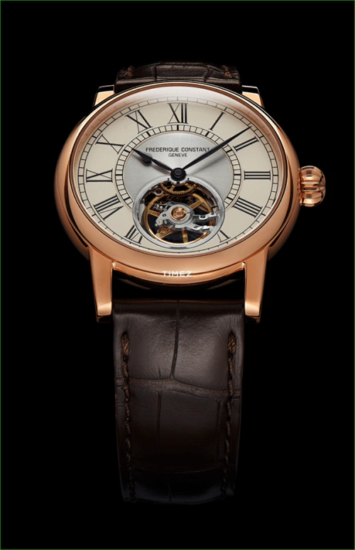 Frederique Constant,Classics 39mm,39mm,Rose Gold,Cream,Automatic,Tourbillon,Sapphire,Crystal Glass,FC,FC-930EM3H9
