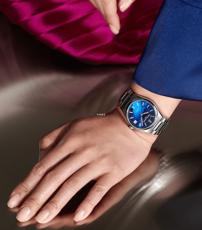 Frederique Constant,Highlife 34mm,34mm,Stainless Steel,Blue,Automatic,Day,38hours,FC,FC-303N2NH6B