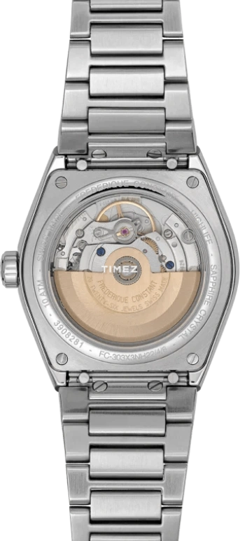 Frederique Constant,Other 39mm,39mm,Stainless Steel,Silver,Automatic,Day,Sapphire,Crystal Glass,FC,FC-303S3NH26B