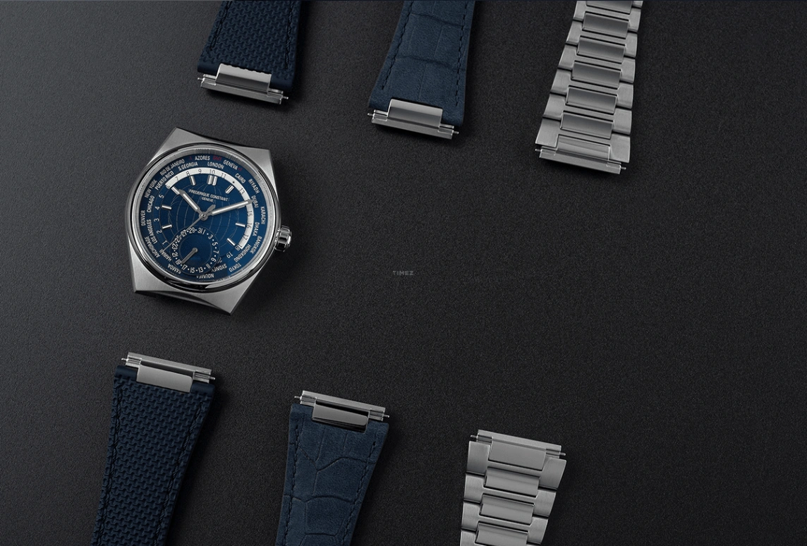 Frederique Constant,Manufacture 41mm,41mm,Stainless Steel,Dark Blue,Automatic,42hours,In-house Caliber,FC,FC-718N4NH6B