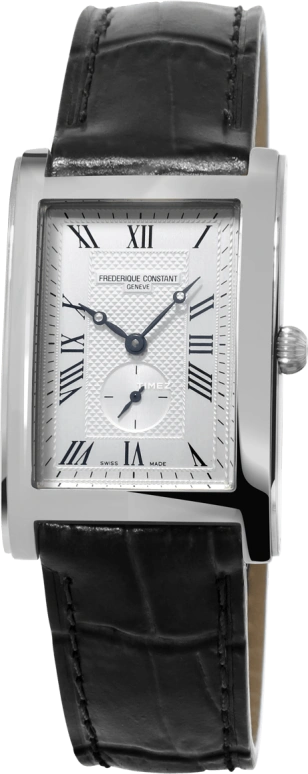 Frederique Constant,Classics 39x26mm,39x26mm,Stainless Steel,Silver,In-house Caliber,Sapphire,Crystal Glass,FC,FC-235MC26