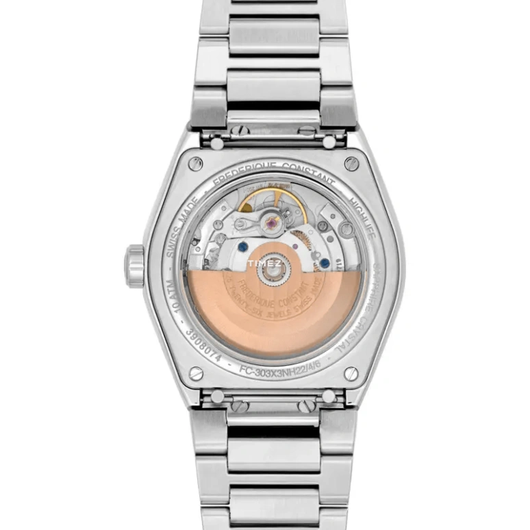 Frederique Constant,Highlife 39mm,39mm,Stainless Steel,Green,Automatic,Day,Sapphire,Glass,FC,FC-303GRS3NH6B