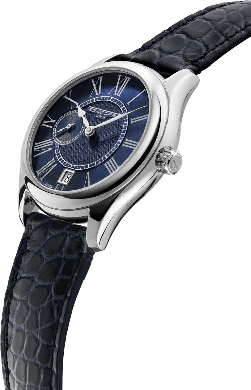 Frederique Constant,Ladies Automatic 36mm,36mm,Stainless Steel,Blue,In-house Caliber,Sapphire,Crystal Glass,FC,FC-318MPN3B6