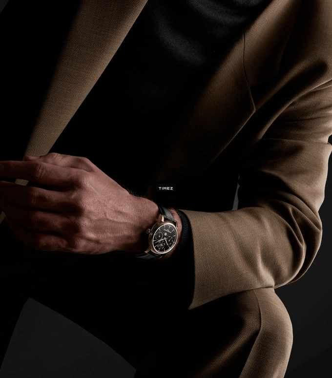 Frederique Constant,Classics 40mm,40mm,Yellow Gold,Black,Automatic,Moonphase,Perpetual Calendar,Leap Year,Month,72hours,In-house Caliber,FC,FC-776ONB3H7