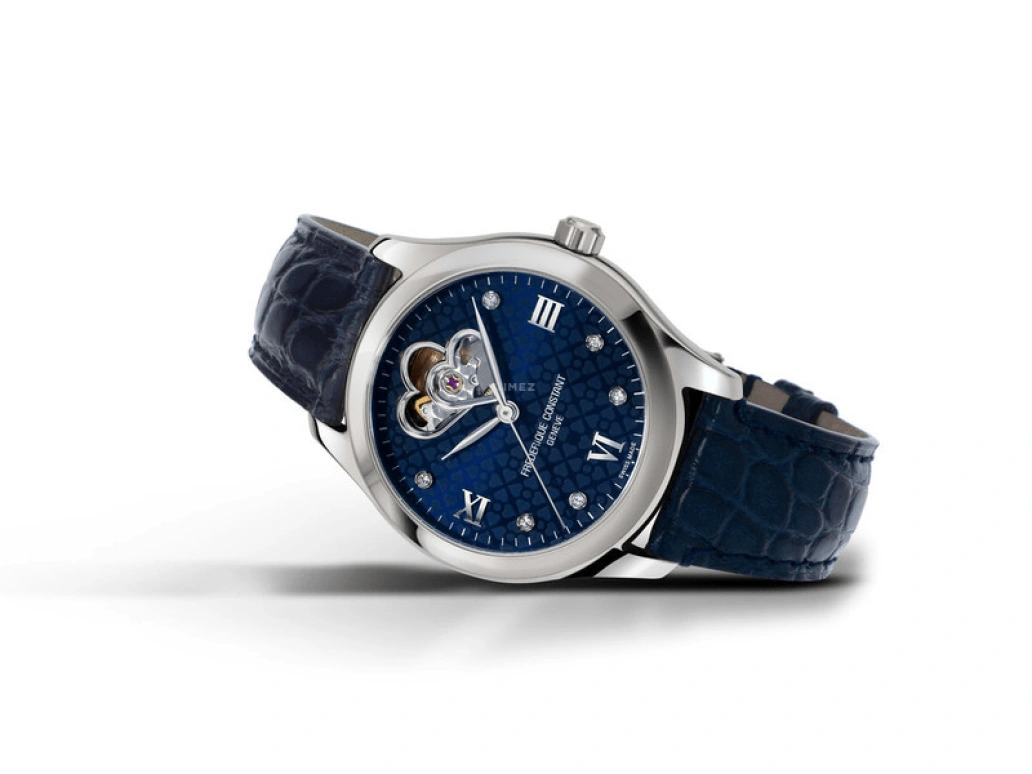 Frederique Constant,Ladies Automatic 36mm,36mm,Stainless Steel,Blue,In-house Caliber,Sapphire,Crystal Glass,Round,FC,FC-310NDHB3B6