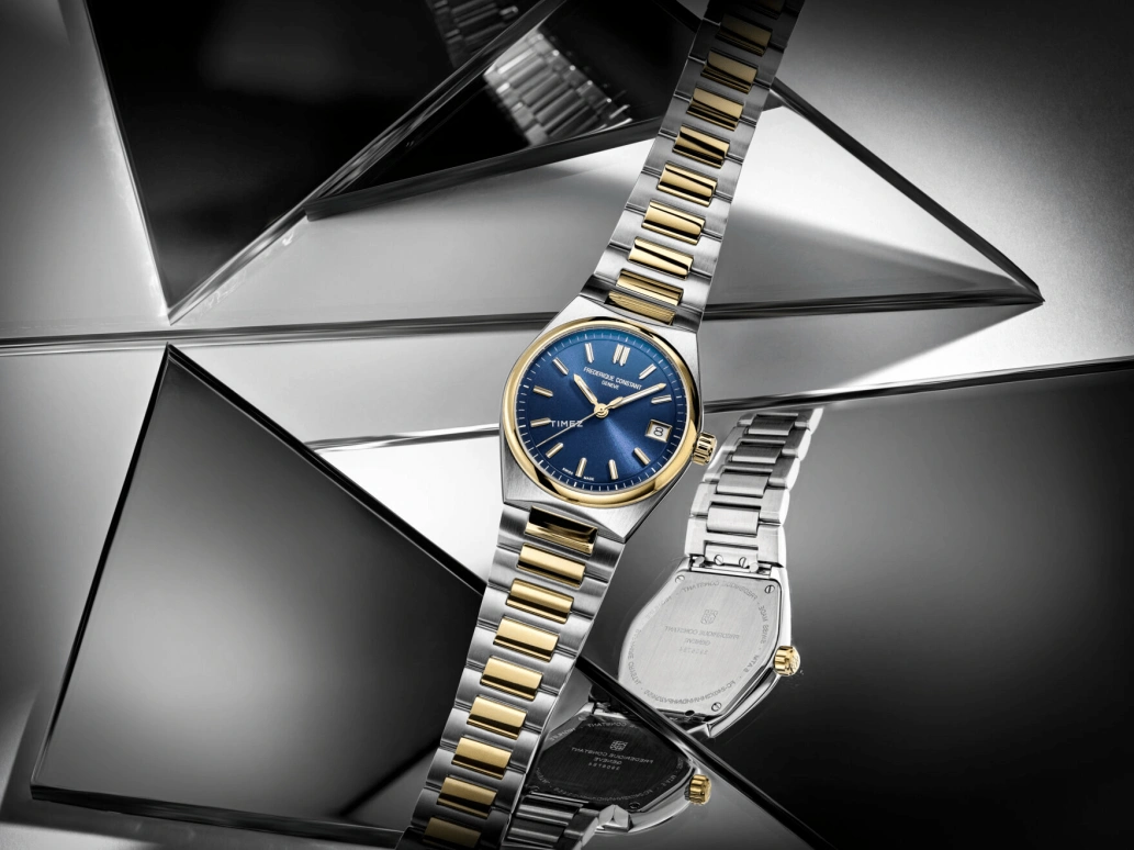 Frederique Constant,Highlife 31mm,31mm,Stainless Steel,Blue,Quartz,Day,In-house Caliber,FC,FC-240N2NH3B