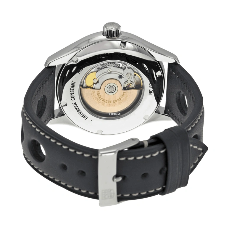 Frederique Constant,Vintage Rally 40mm,40mm,Stainless Steel,Silver,Automatic,Day,Dule Time,FC,FC-350HS5B6