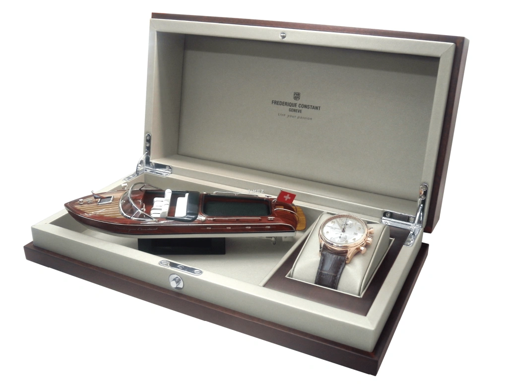 Frederique Constant,Runabout 42mm,42mm,Stainless Steel,Rose,Luminous,White,Blue,Automatic,38hours,In-house Caliber,FC,FC-303RMN5B4