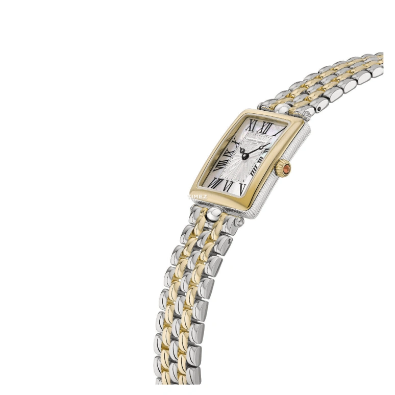 Frederique Constant,Classics 21mm,21mm,Stainless Steel,White,Quartz,In-house Caliber,Sapphire,Crystal Glass,FC,FC-200MPW2AC3B