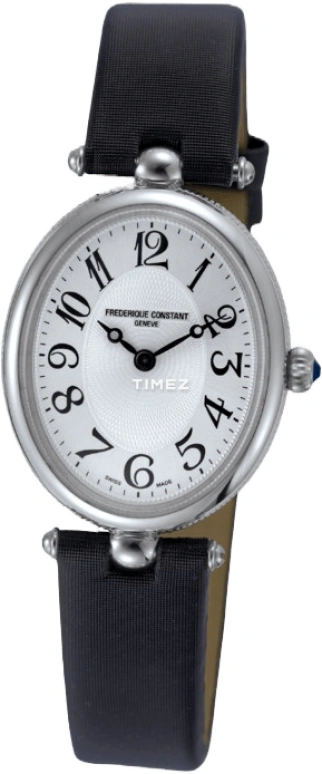 Frederique Constant,Classics 30x25mm,30x25mm,Stainless Steel,Silver White,In-house Caliber,Sapphire,Crystal Glass,FC,FC-200A2V6