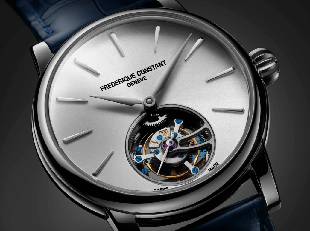 Frederique Constant,Classics 39mm,39mm,Stainless Steel,Silver,Automatic,Tourbillon,Sapphire,Crystal Glass,FC,FC-980S3H6