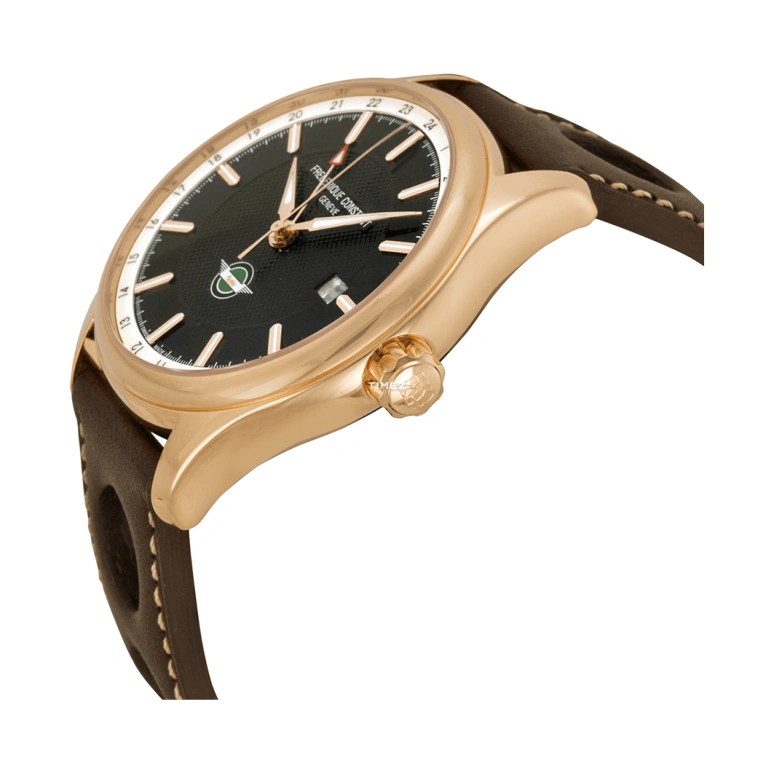 Frederique Constant,Vintage Rally 40mm,40mm,Stainless Steel,Chocolate,Rose,Automatic,Day,Dule Time,FC,FC-350CH5B4