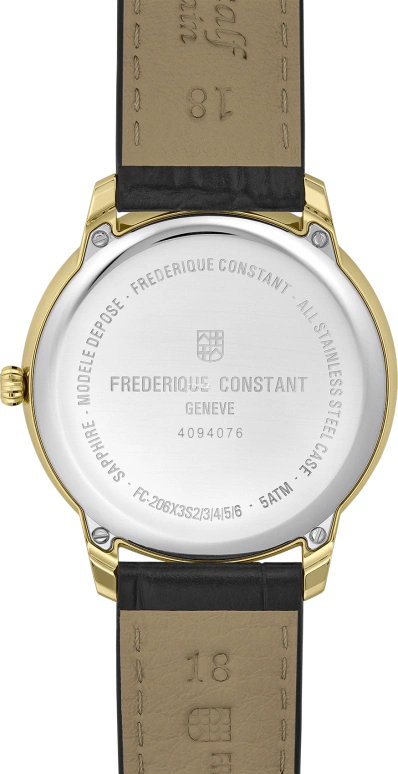 Frederique Constant,Classics 37mm,37mm,Stainless Steel,Silver,Quartz,Moonphase,In-house Caliber,FC,FC-206S3S5