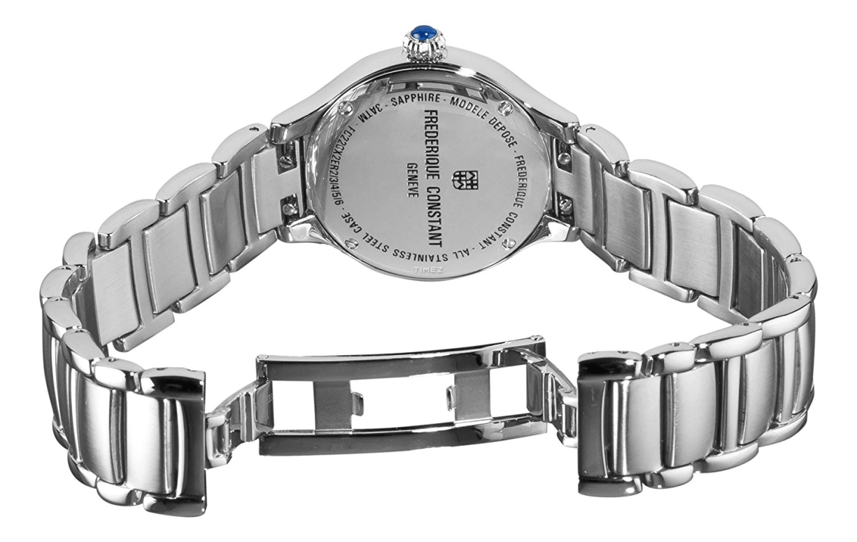 Frederique Constant,Classics 31mm,31mm,Stainless Steel,Silver White,Quartz,Day,In-house Caliber,FC,FC-220M2ER6B