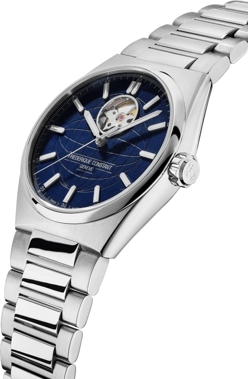Frederique Constant,Highlife 41mm,41mm,Stainless Steel,Blue,In-house Caliber,Sapphire,Crystal Glass,FC,FC-310N4NH6B