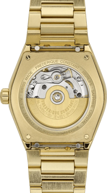 Frederique Constant,Other 34mm,34mm,Stainless Steel,Silver,Automatic,Day,Sapphire,Crystal Glass,FC,FC-303VD2NH5B