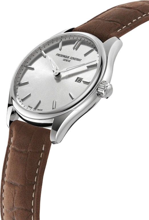 Frederique Constant,Classics 40mm,40mm,Stainless Steel,Silver,Quartz,Day,Sapphire,Crystal Glass,FC,FC-220SS5B6