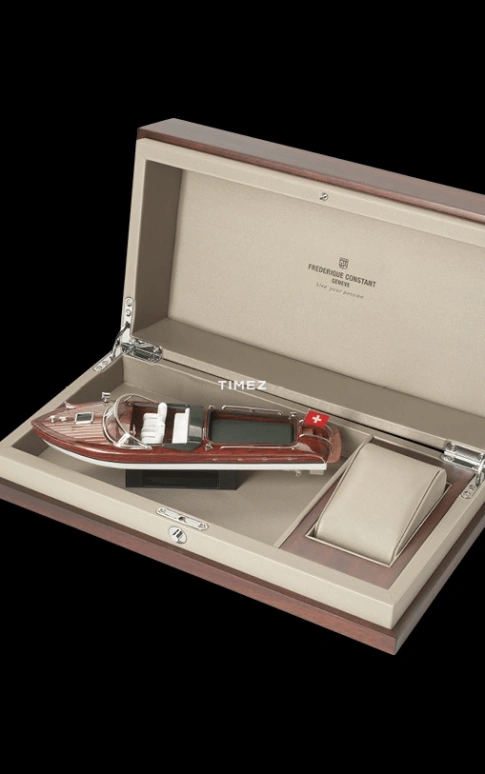 Frederique Constant,Classics 36mm,36mm,Stainless Steel,Blue,Automatic,Day,38hours,FC,FC-303RMLN3B6