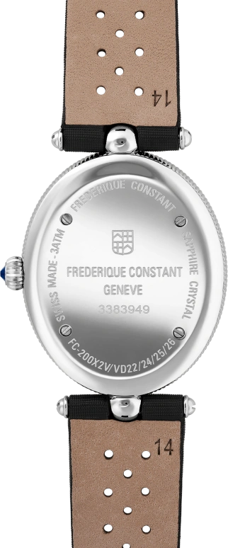 Frederique Constant,Classics 30x25mm,30x25mm,Stainless Steel,Silver,In-house Caliber,Sapphire,Crystal Glass,FC,FC-200MPW2V6