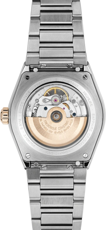 Frederique Constant,Highlife 41mm,41mm,Stainless Steel,Silver,Automatic,38hours,In-house Caliber,FC,FC-303V4NH2B