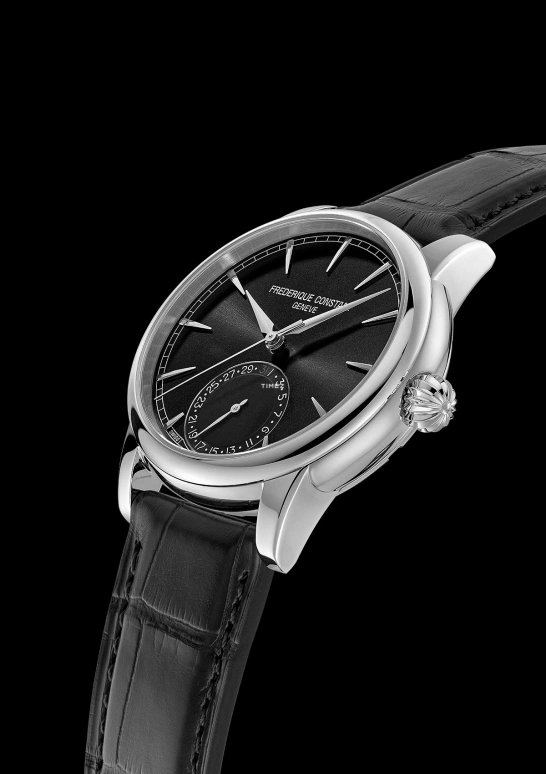 Frederique Constant,Classics 40mm,40mm,Stainless Steel,Black,Automatic,Day,Round,FC,FC-706B3H6