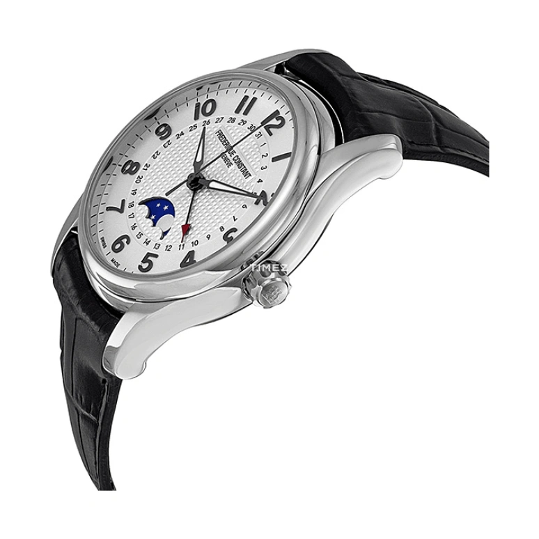 Frederique Constant,Runabout 43mm,43mm,Stainless Steel,Silver,Automatic,Moonphase,Day,FC,FC-330RM6B6