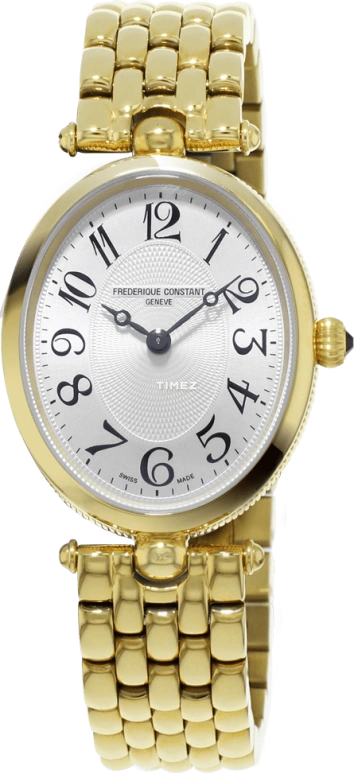 Frederique Constant,Other 30x25mm,30x25mm,Stainless Steel,Silver,In-house Caliber,Sapphire,Crystal Glass,FC,FC-200A2V5B