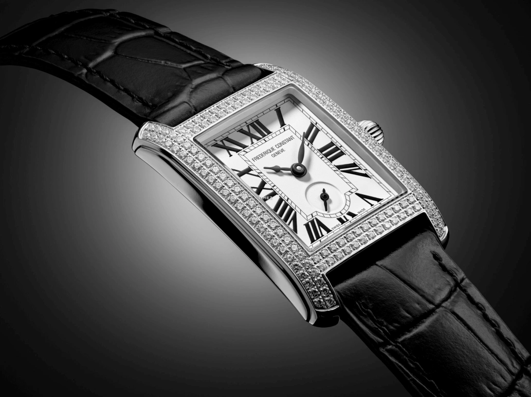 Frederique Constant,Classics 36x25.20mm,36x25.20mm,Stainless Steel,Silver,Quartz,In-house Caliber,Sapphire,Crystal Glass,FC,FC-235S2CD6