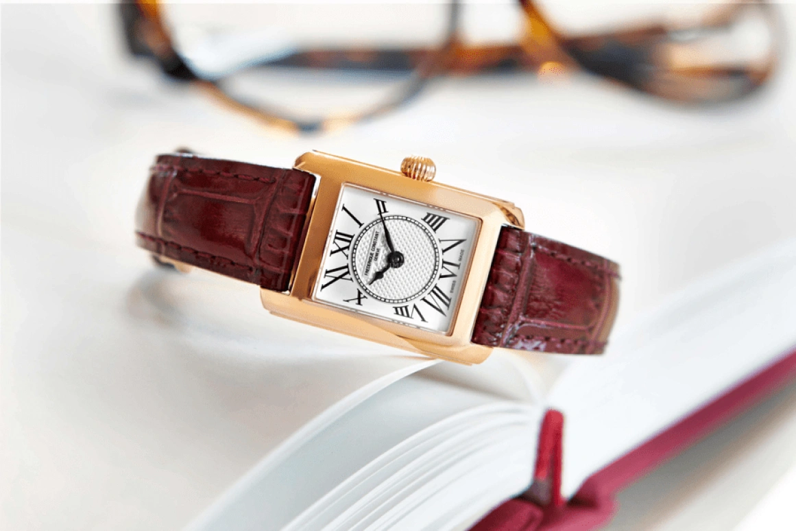Frederique Constant,Classics 23x22mm,23x22mm,Stainless Steel,Silver,In-house Caliber,Sapphire,Crystal Glass,FC,FC-200MC14