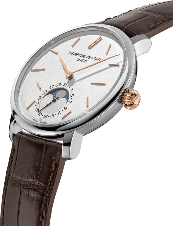 Frederique Constant,Manufacture 42mm,42mm,Stainless Steel,Silver,Automatic,Moonphase,Day,FC,FC-705SOC4S2