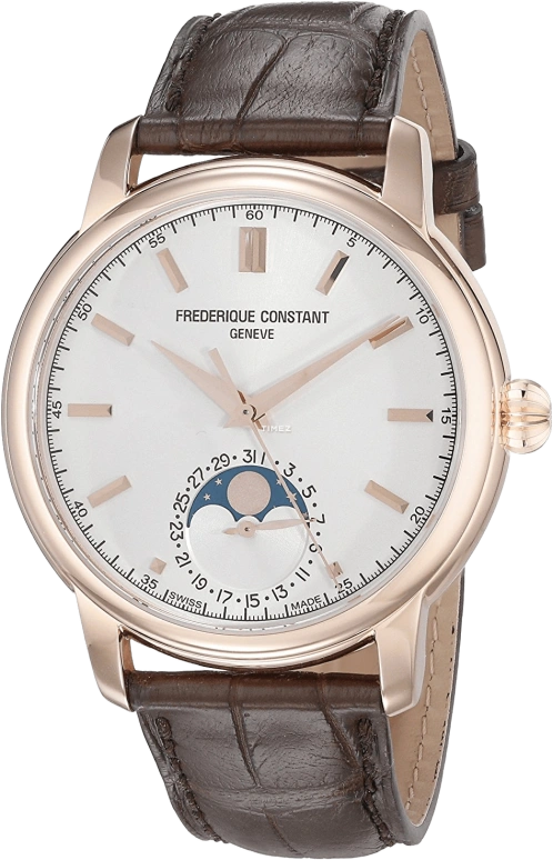 Frederique Constant,Manufacture 42mm,42mm,Rose,Silver,In-house Caliber,Sapphire,Crystal Glass,Rose,FC,FC-715V4H4
