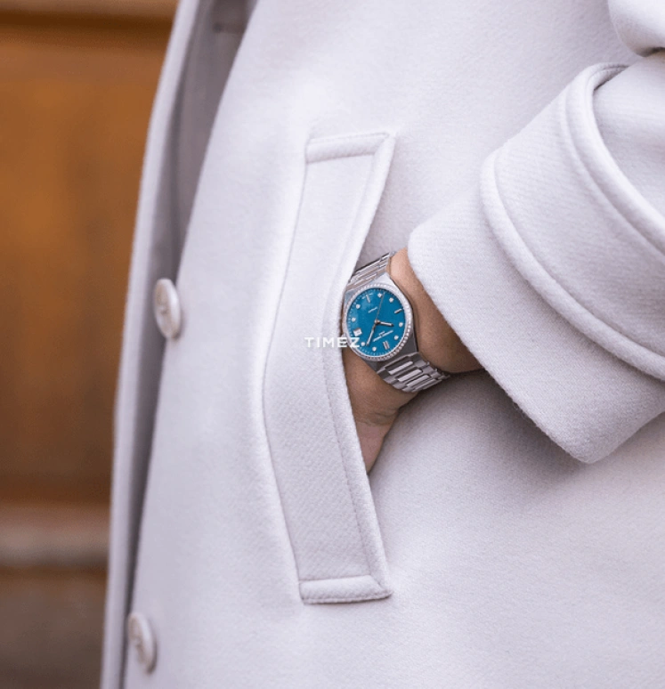 Frederique Constant,Other 34mm,34mm,Stainless Steel,Blue,Automatic,Day,Sapphire,Crystal Glass,FC,FC-303LBSD2NHD6B
