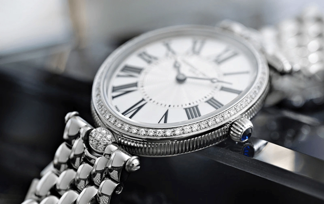 Frederique Constant,Classics 30x25mm,30x25mm,Stainless Steel,Silver White,In-house Caliber,Sapphire,Crystal Glass,FC,FC-200MPW2V6B