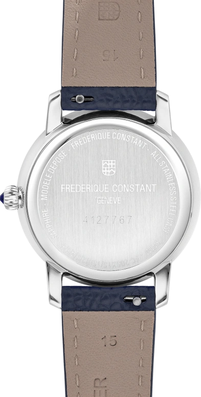 Frederique Constant,Classics 30mm,30mm,Stainless Steel,Silver,Quartz,Moonphase,In-house Caliber,FC,FC-206RS1S6
