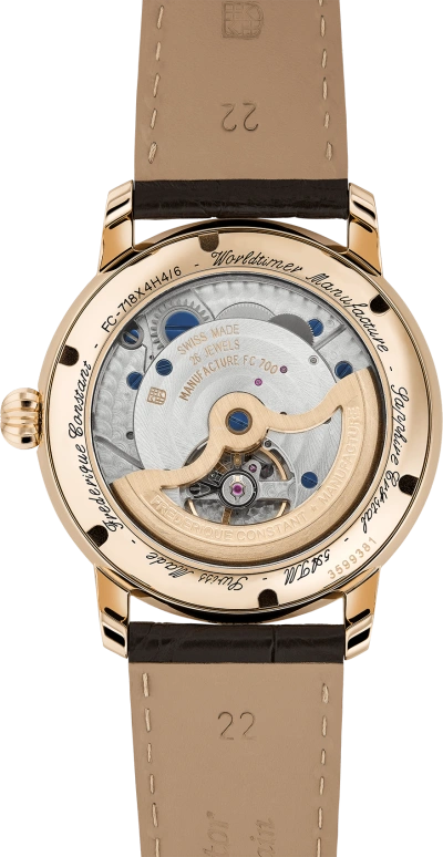 Frederique Constant,Manufacture 42mm,42mm,Luminous,White,Silver,Automatic,42hours,In-house Caliber,Sapphire,Crystal Glass,FC,FC-718WM4H4