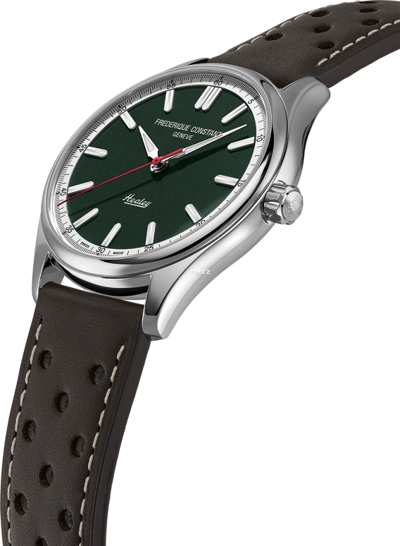 Frederique Constant,Classics 40mm,40mm,Stainless Steel,Green,Automatic,38hours,In-house Caliber,FC,FC-301HGRS5B26