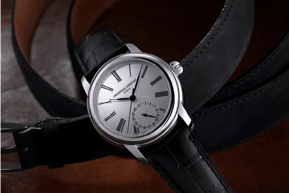 Frederique Constant,Manufacture 42mm,42mm,Stainless Steel,Black,Automatic,42hours,In-house Caliber,FC,FC-710MB4H6