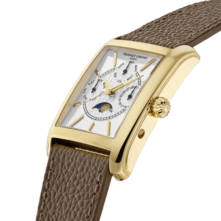Frederique Constant,Classics 30mm,30mm,Stainless Steel,Silver,Quartz,Moonphase,Month,Date,Day,In-house Caliber,Sapphire,Crystal Glass,FC,FC-265S4C5